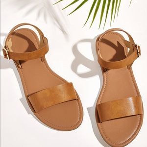 Ankle Strap Flat Sandals